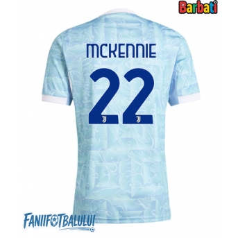 Juventus Weston McKennie #22 Tricou Fotbal Replică 2025-26 Barbati Deplasare